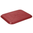 thumbnail image 2 of G.E.T. FT-14-Red Cafeteria / Fast Food Plastic Tray, 14" x 11", Red (Set of 12), 2 of 6
