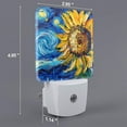 thumbnail image 3 of KLL vintage Starry Sunflower for Night Lights,Auto Sensor Night Lamp Plug in Night Light with Dusk-to-Dawn Light Sensor LED Nightlightfor Adults & Kids Room/Bedroom/Hallway, 3 of 7