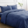 thumbnail image 4 of Duvet Cover Queen -Piece Prewashed Ultra Soft Queen Bedding Set - Features Zipper Closure and Corner Ties Includes Duvet Cover x Pillowcases No Comforter, 4 of 7