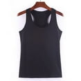 thumbnail image 5 of CHGBMOK Womens Tank Tops Summer Cotton Wide I-shaped Slim Base Inner Versatile Slim Round Neck Sizes S-3XL, 5 of 7