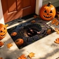 thumbnail image 4 of Nnndbs Halloween Optical Illusion Rug, 3D Visual Trap Floor Mat, Non Scary Carpet for Entryway Living Room Home Halloween Decor, 4 of 7
