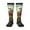 2 Black-1, variant on Floral Rhino With Birds Knee Socks, High Socks Long Stretchy Sock Women Knee High Stocking, Long Socks for Women