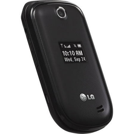 TracFone LG 238C 3G Prepaid Cell Phone, Black