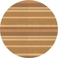 thumbnail image 1 of Ahgly Company Indoor Round Patterned Cantaloupe Orange Area Rugs, 8' Round, 1 of 6