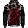 thumbnail image 3 of Sudadera con capucha informal de otoño para hombre, sudadera con capucha con estampado de espantapájaros y monstruos, sudadera de estilo gótico, ropa de calle Harajuku, 3 of 5