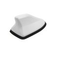 thumbnail image 2 of Antena de coche Unique Bargains 16,4cmx7,9cm Señal AM/FM Diseño Aleta de Tiburón de Plástico Blanco, 2 of 5