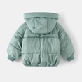 thumbnail image 3 of URMAGIC URMAGIC 1-6T Kid Boy Girl Thicken Down Coat Wintter Warm Hooded Jacket, 3 of 7