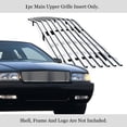 thumbnail image 2 of APS Compatible with Cadillac EL Dorado 1995-2002 Main Upper Stainless Steel Chrome Billet Grille Grill Insert A86814A, 2 of 7