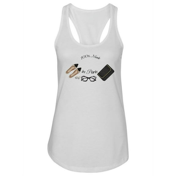 Made In Paris Tank Women -Image by Shutterstock, Female x-Large