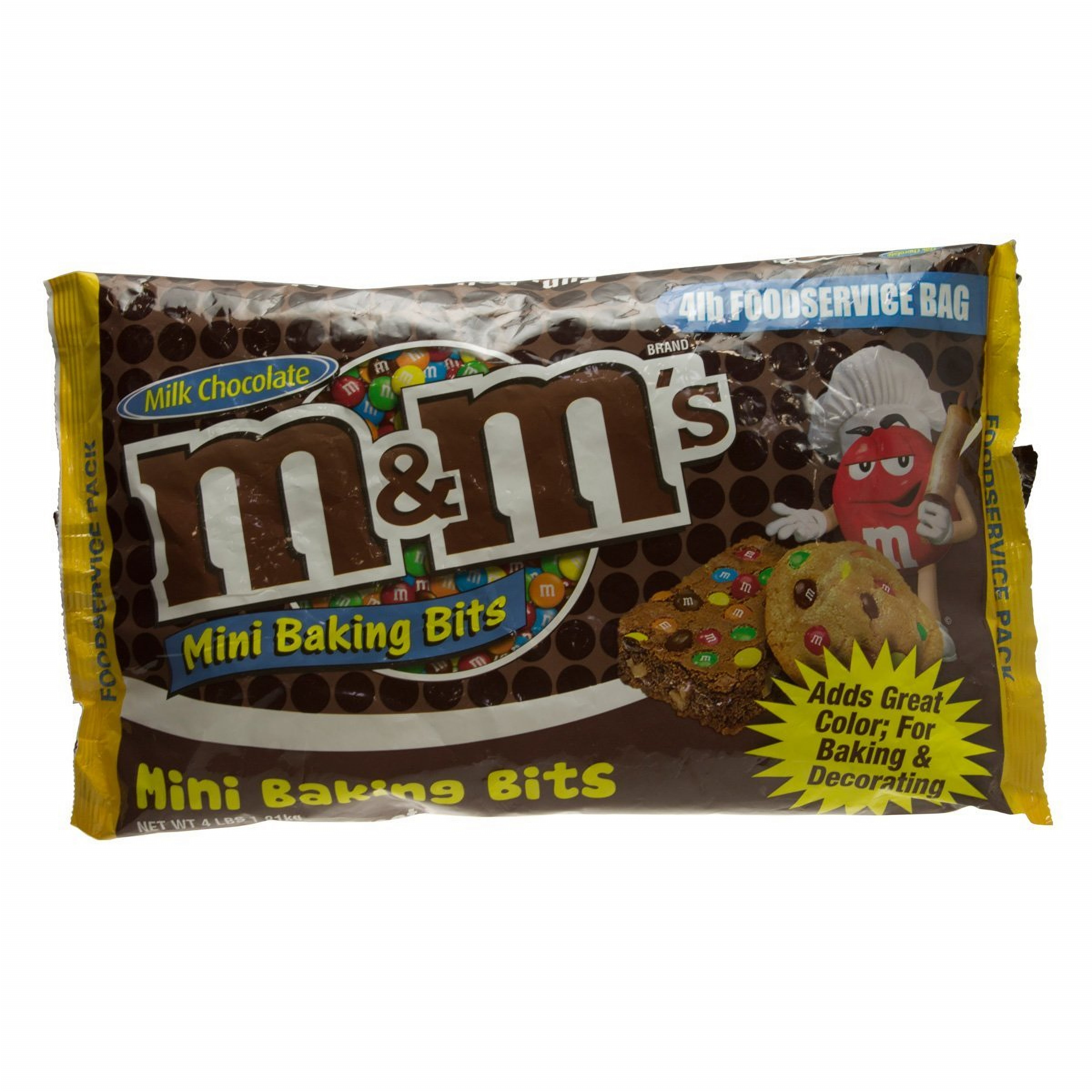 M&M Mini Baking Bits 5lb Bag