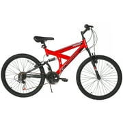Dynacraft Gauntlet Boys 24 Mountain Bike, For Ages 12+, Red