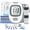 Silver White, variant on Stondon Blood Glucose Monitor Kit, 100 Glucometer Strips, 100 Lancets, 1 Blood Sugar Monitor,1 Lancing Device,Blood Sugar Test Kit, No Coding, Large Display, Diabetes Testing Kit