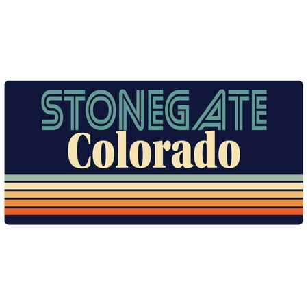 

Stonegate Colorado 5 x 2.5-Inch Fridge Magnet Retro Design
