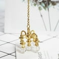 thumbnail image 7 of Dollhouse Miniature Furniture 1:12 Doll House Accessories Mini Lamp Chandelier, 7 of 7