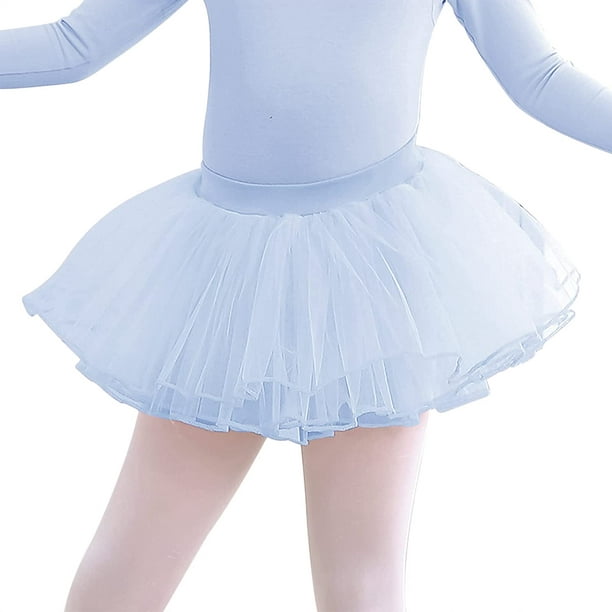 Filles Tutu Jupes Fluffy Ballet Robe Dentelle Ballet Danse Jupe Princesse  Costume 