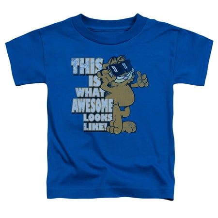 

Garfield - Awesome - Toddler Short Sleeve Shirt - 2T