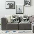 thumbnail image 2 of Set of 2, flowers vintage truck Throw Pillow Covers,Machine Washable Home Furnishing, 2 of 8