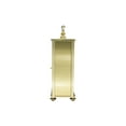 thumbnail image 4 of Seiko 9" Tama Golden Desk & Table Carriage Clock, Traditional Chime Quartz, Analog QHJ201GLH, 4 of 6