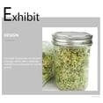 thumbnail image 4 of Shisuyan Silver Sprouting Lids 4Pcs 3.38X3.38X0.79In, 4 of 9