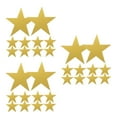 thumbnail image 6 of FRCOLOR 72 pcs Double Sided Gold Star Cutouts Glitter Paper Stars Bulletin Board Decorations for Celebrations Events and Classroom Decor, 6 of 8