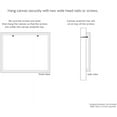 thumbnail image 4 of Stupell Industries Kitchen Conversion Chart Neutral Gray Word Drawing Design Canvas Wall Art by Daphne Polselli, 4 of 6