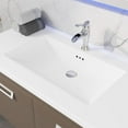 thumbnail image 5 of Eviva Orleans 38"W x 20"D Wenge Wall Mount Bathroom Vanity with White Porcelain Countertop and Integrated Sink, 5 of 11