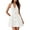 White, variant on Cocktail Dresses for Women Short Summer Elegant Halter V Neck Sleeveless A Line Spring Mini Party Dress