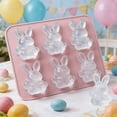 thumbnail image 3 of 3D Highland Cow Ice Cube Tray, Bunny Ice Cube Molds,Silicone Fun Shapes Ice Cube Mold for Cocktails, Bourbon, Cute Highland Cow Gifts for Holiday Stocking Stuffers, 3 of 9