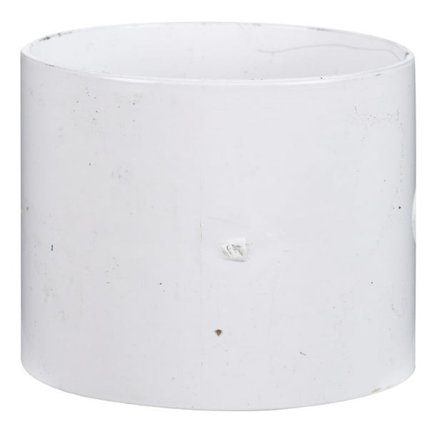 Plastic Trends 4 in. Hub x 4 in. Dia. Hub PVC Coupling