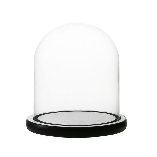 Decorative Clear Glass Dome/Tabletop Centerpiece Cloche Bell Jar