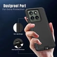 thumbnail image 4 of Entronix Heavy Duty Case Compatible with Moto G Power 2025, Shockproof Dustproof Protective Hard Cover, Black, 4 of 6