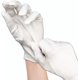 thumbnail image 1 of 3 Pairs (6 Gloves) - White 100% Cotton Moisturizing Gloves for Dry Hand, Eczema - Sleeping Nighttime Cotton Cloth Moisturizing Gloves - Size Medium, 1 of 5