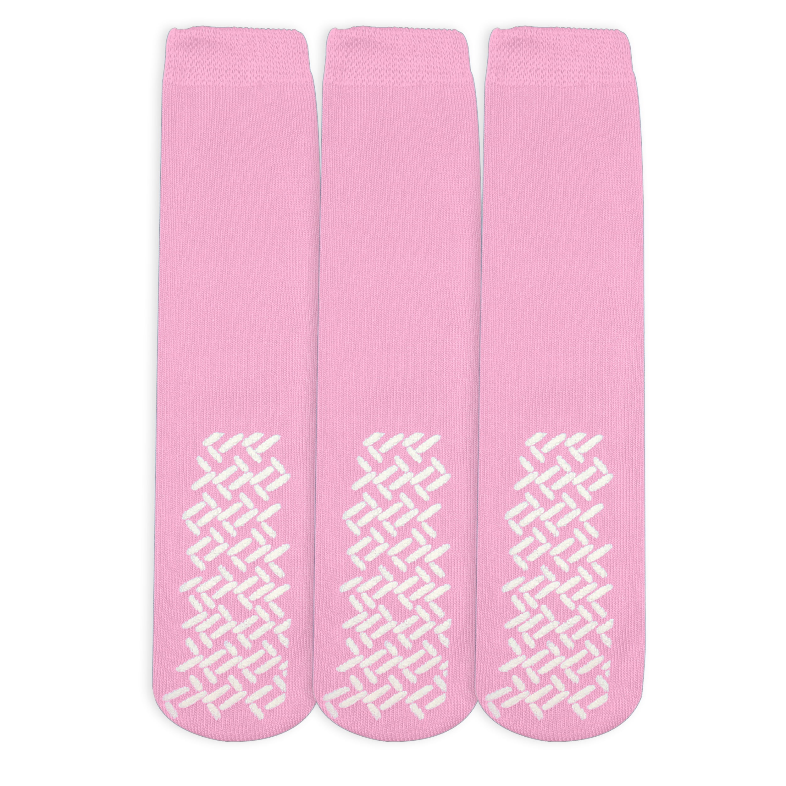SOCKS'NBULK Mens Thermal Slipper Socks, Non-Skid with Gripper Bottom,  Hospital Tube Socks,(6 Pairs Assorted B, (10-13))