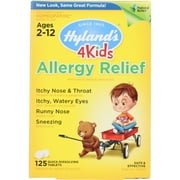 Hyland's Allergy Relief, Quick-Dissolving Tablets, 125 Tb (Pack of 3)