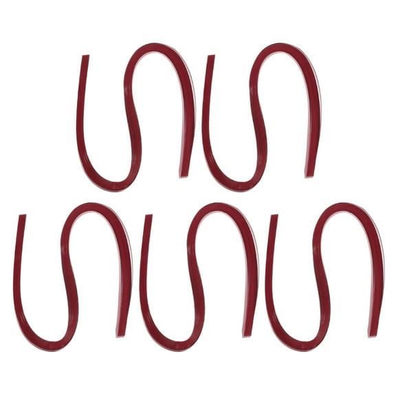 Quilling Strips Paper 300pcs 3mm 54cm Origami Paper Quilling Strip for Art DIY Craft Christmas Metallic Red