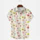 thumbnail image 1 of Camisas hawaianas de manga corta con botones para hombre, camiseta informal de verano con flores en la playa, camiseta holgada ShuxiuWang 8390613472823, 1 of 1