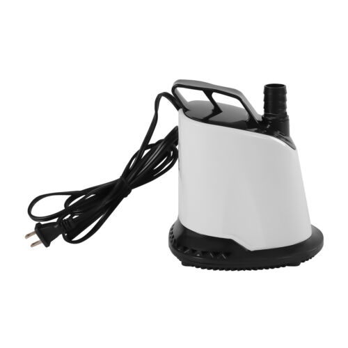 Submersible Pool Cover Pump Water Draining Pump Tank w/4.9ft Cord&4