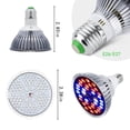 thumbnail image 4 of Bombilla de cultivo E27 de 30 W y 40 LED para plantas, flores y verduras de interior, con 7 longitudes de onda, CA 85-265 V., 4 of 4