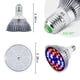 thumbnail image 4 of 30W 40LED Grow Bombilla E27 Lámpara de crecimiento de plantas con 7 longitudes de onda CA 85-265 V para plantas, flores y verduras en interiores/, 4 of 4