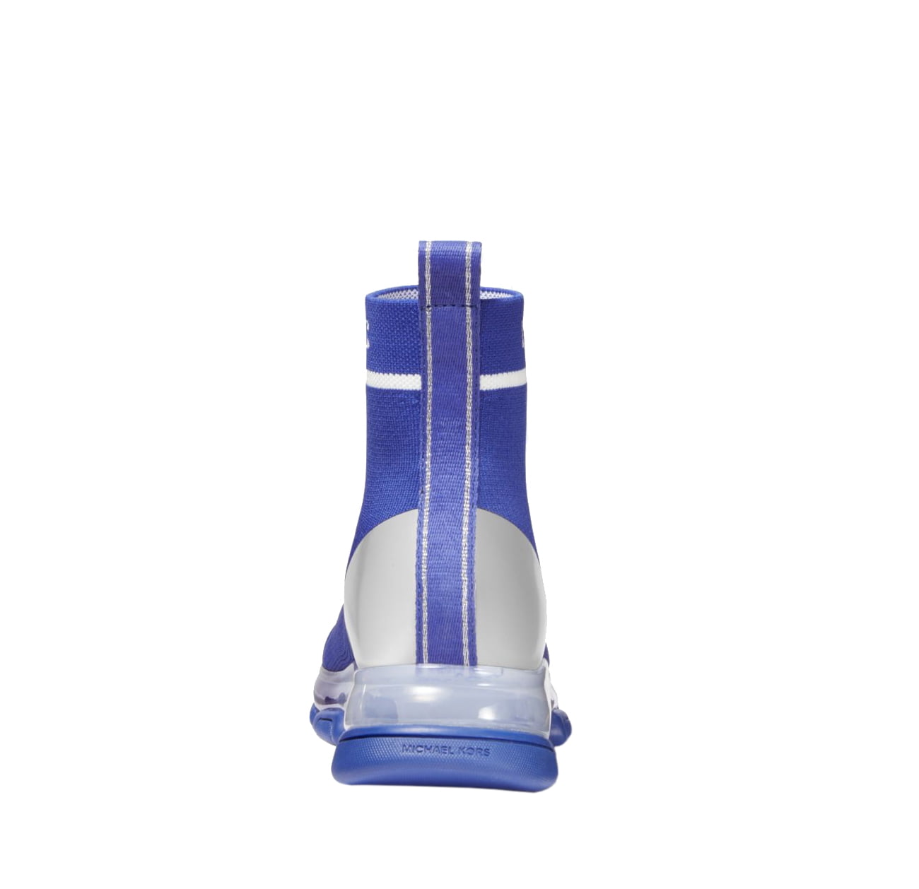 michael kors kendra reflective stretch knit sock sneaker