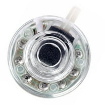 STOBOK USB Air Stone Bubbler Diffuser with Color Changing LED Light for Aquarium