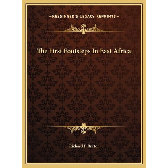 The First Footsteps In East Africa (Hardcover)