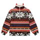 thumbnail image 1 of Hombres Casual Moda Franela Navidad 3D Imprimir Cuello alto Manga larga Sudadera con cremallera Pompotops oipoqjl53029, 1 of 5