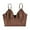 Brown, variant on Women’s Sleek Satin Slim Fit Vest with Adjustable Straps for Daily Layering, S, White