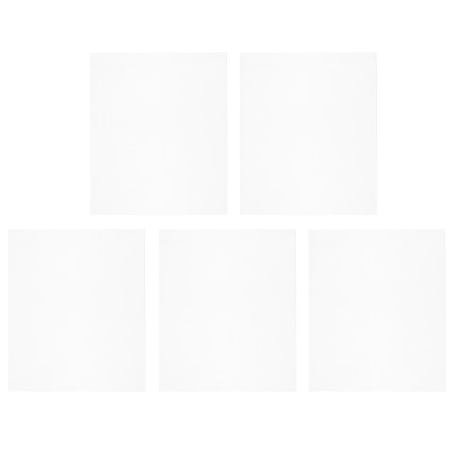 TEHAUX Lot de 5 Feuilles Acryliques Transparentes pour Cadres Photo, Composants, Projets Artistiques