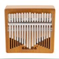 thumbnail image 1 of - Piano de con 17 teclas, regalo de madera para principiantes Amarillo kusrkot Piano de pulgar Kalimba 17 teclas, 1 of 8