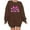 Brown, variant on SHE IS Winter Sweatshirts for Women Fall Hoodie for Women 2025 Crop Sweatshirts for Women Zip Womens Floral Tops 2025 My Orders Placed