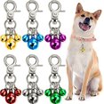 thumbnail image 1 of 12 piezas de campanas para mascotas para collares, llavero, campana de perro, colgantes de campana de perro, colgante de campana de perro, 1 of 5