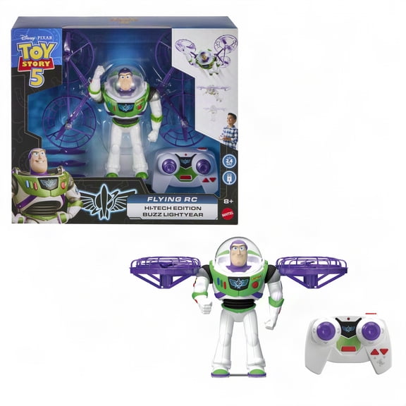 Disney et Pixar Toy Story 5 Figurine articulée Buzz Lightyear Édition haute technologie volant télécommandé