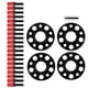 thumbnail image 3 of BOROCO-Kit De Espaciadores De Rueda Centrados En Buje De Coche, Repuesto De 15mm Y 20mm Para W203 Clase C C230 C240 ​​C320 C32 2002-2007(rojo), 3 of 14